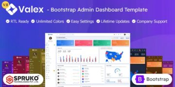 VALEX - BOOTSTRAP ADMIN DASHBOARD HTML TEMPLATE