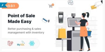 POS - ULTIMATE POS SYSTEM WITH INVENTORY MANAGEMENT SYSTEM - POINT OF SALES - REACT JS - LARAVEL POS