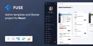 Fuse - React Admin Template Redux Toolkit Material Design with Hooks Support